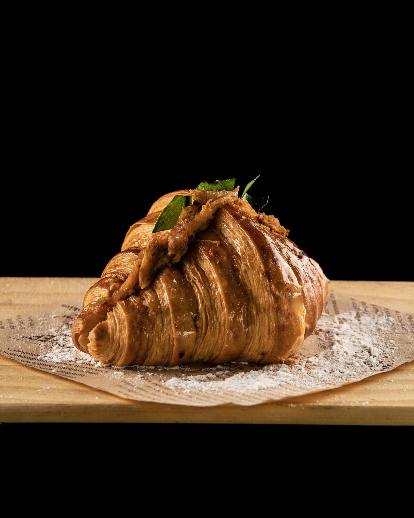 Chicken Rendang Croissant
